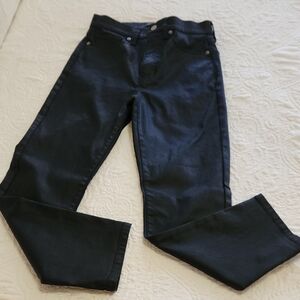 Banana Republic Petite Ultra High-Rise Slim Jeans - Dark Gray